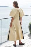 TRELISE COOPER: Leading Lady Dress. Sand.