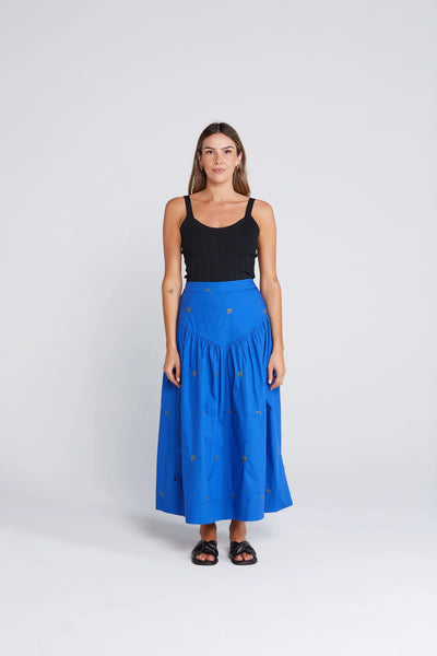 Thing Thing: Aria Skirt. Cobalt.