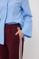 Tuesday: Bobbie Pants. Maroon/Double