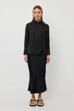Tuesday: Miller Top. Black Satin.