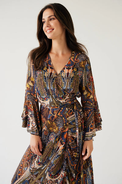 Tuesday: Alice Dress. Dark Paisley.