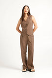 Tuesday: Wood Pants | Mini Houndstooth