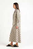 Tuesday: Fluid Skirt | Soft Plaid