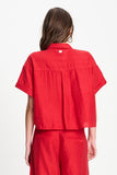 POM:BLOUSE Bloom Red