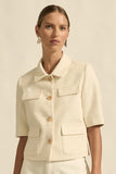 Zoe Kratzmann: juncture jacket alabaster
