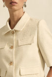 Zoe Kratzmann: juncture jacket alabaster