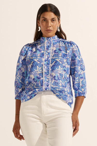 Zoe Kratzmann: Outlook Top. Pacific Floral.