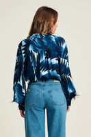 Pom: Blouse - Feathers Blue