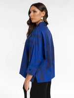 Style X.Lab : Expectations Shirt. Cobalt.